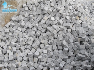 G603 Grey Granite Paving Stone, Cube Stone, G603 Cobble Stone Pavers