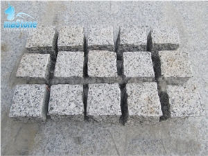 G603 Grey Granite Paving Stone, Cube Stone, G603 Cobble Stone Pavers