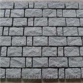G654 Granite Paving Stone, Padang Grey Cube Stone, G654 Cobble Stone
