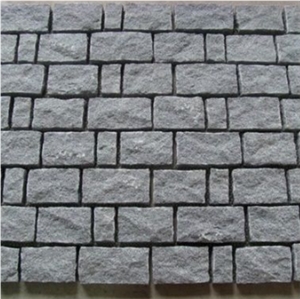 G654 Granite Paving Stone, Padang Grey Cube Stone, G654 Cobble Stone