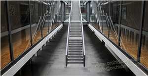 Absolute Black Granite Flooring Tiles,Mongolian Black Granite Walling