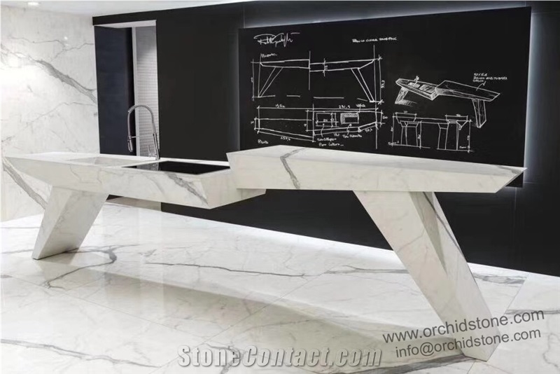 Calacatta Oro Marble Slabs,Wall Cladding Tiles,Flooring Pavers