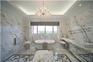 Italian Bianca Statuario Marble Porch Column,Pillars