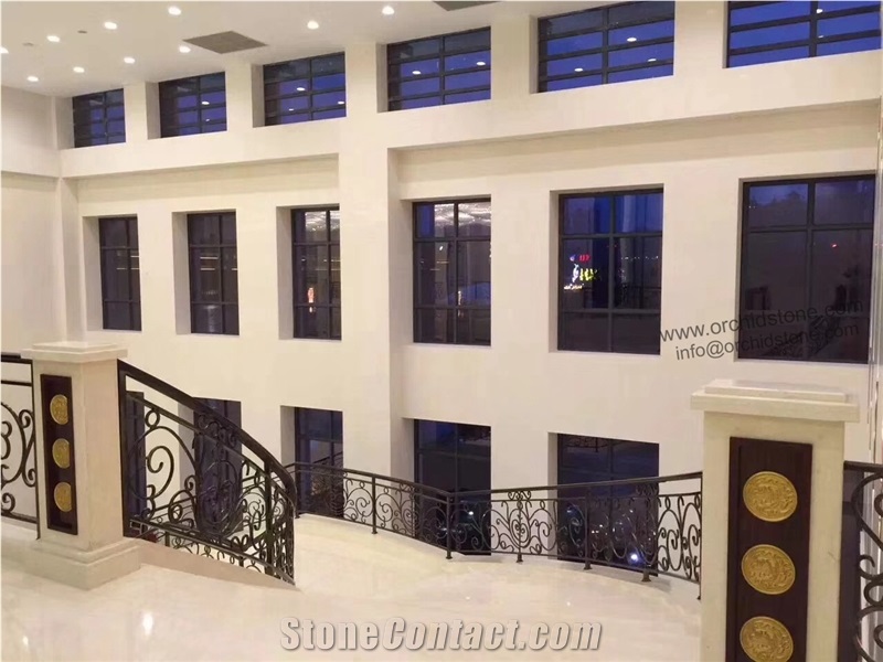 Limra White Limestone Wall Cladding Tiles,Flooring Covering