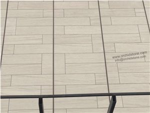 Moca Creme Limestone Tiles, Slabs, French Pattern