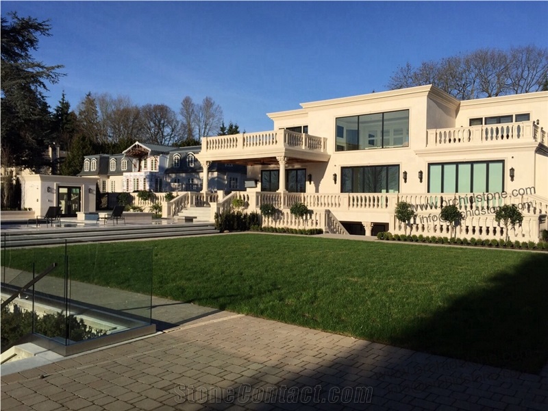 Moca Creme Limestone Wall Cladding Tiles,Portugal Beige Limestone Slab