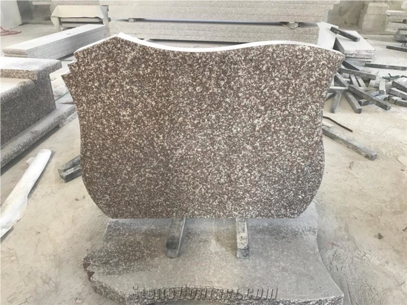 Chinese G664 Granite Headstone