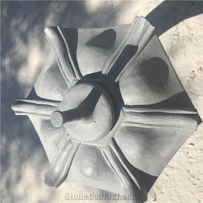 Custom Design Stone Laterns Grey Granite Lanterns