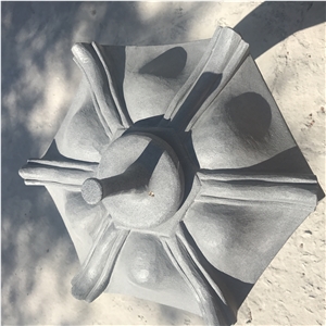Custom Design Stone Laterns Grey Granite Lanterns