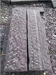 Dark Grey Pineapple Brushed Paving Stone