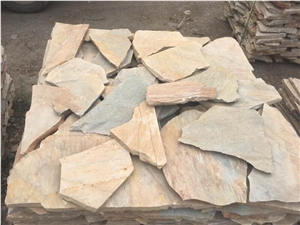 Irregular Flooring Slate Flagstone Paving Tile French Pattern
