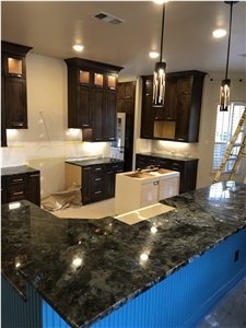 Prefab Counter Granite Lemurian Blue Countertops Prefab Counter Granite Lemurian Blue Countertops