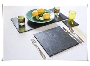 Rectangle Black Slate Plate Cheese Board Rectangle Black Slate Plate Cheese Board