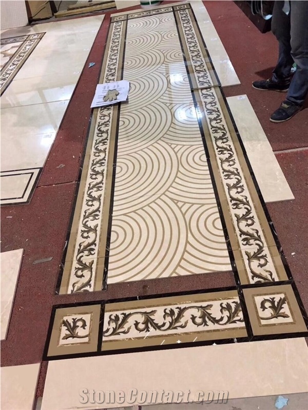 Rectangle Marble Floor Medallions Pattern,Square Marble Stone Patterns