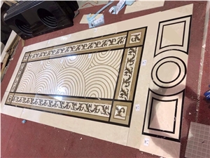 Rectangle Marble Floor Medallions Pattern,Square Marble Stone Patterns