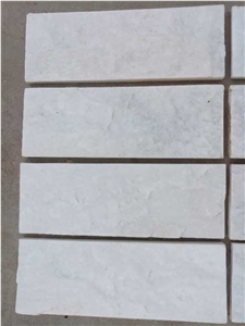 White Quartz Crystal Spark Flexible Veneer Ledge Stone Culture Slate