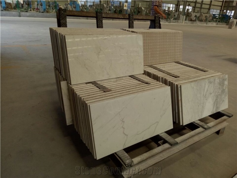Calacatta Cremo Marble Tiles & Slabs