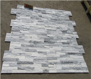 Grey Slate Split Face Ledge Stone Panels Slate Cultured Stone Veneer