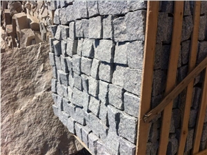 Natural Split G623 Granite Cobblestone Paving for Driveway Pavers