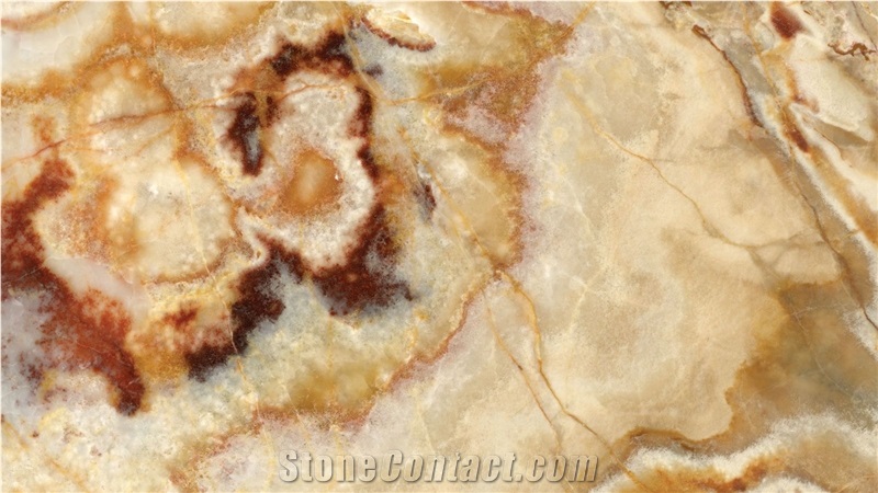 Kizilca Onyx Cross Cut and Vein Cut