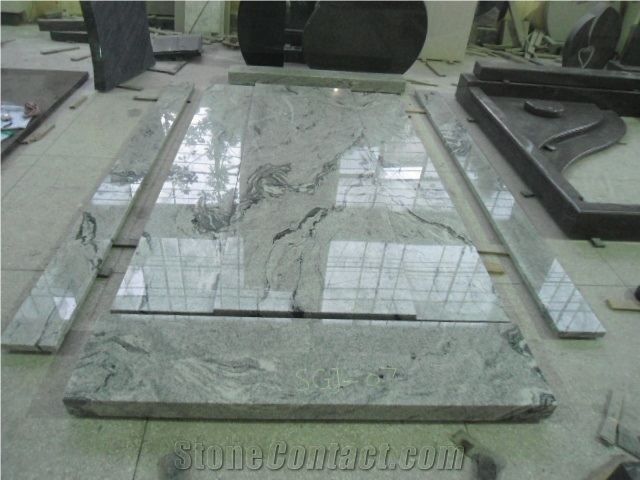 American Style Viscount White Tombstone