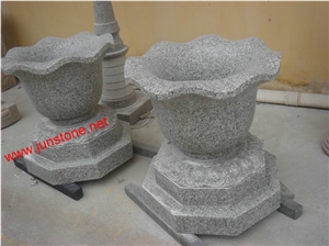Granite Garden Flower Pot