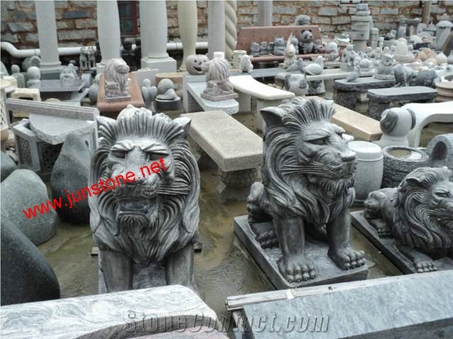 Lion Carving
