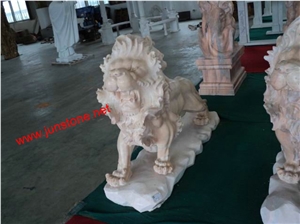 Lion Carving