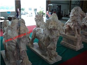 Lion Carving