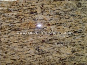Santa Cecilia Medium Granite Vanity Top with Single Sink