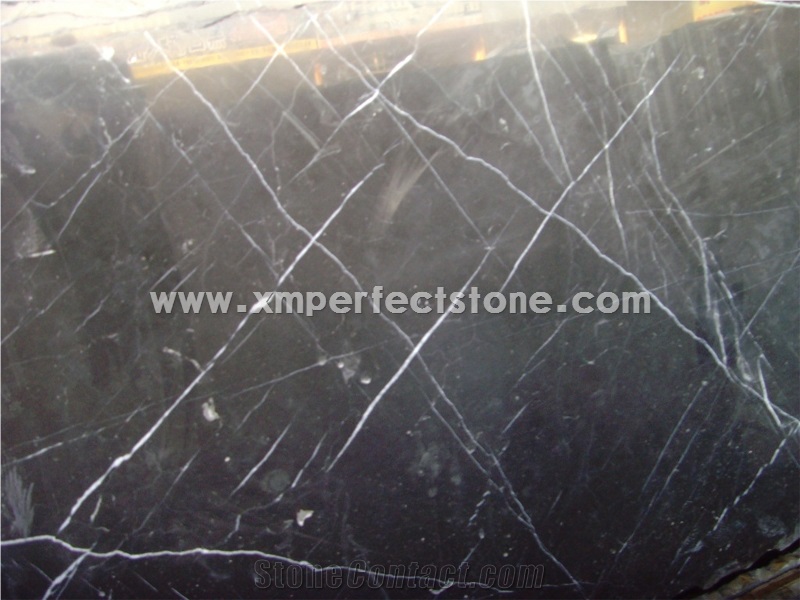 Torreon Marquina Marble Slab ,Nero Marquina Marble Slab