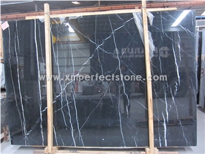 Torreon Marquina Marble Slab ,Nero Marquina Marble Slab
