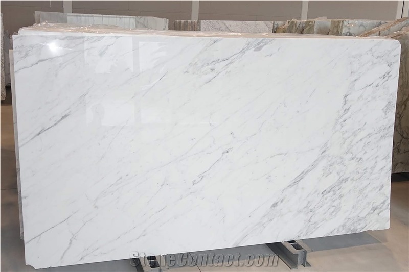 Calacatta Extra White Marble Slabs, Calacatta Michelangelo White Marble