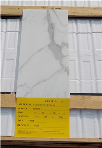 Calacatta / Statuario Extra Tiles 12"X12", 12"X24" Polished/Honed