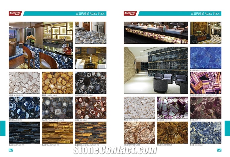 Blue Ice Jade, Crystal Onyx, Book Matched,Translucent, Interior/Exterior