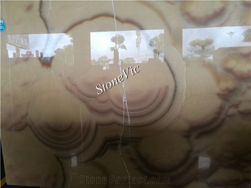 Orange Bojnord Onyx,Red Yellow Jade,Book Match,Translucent,Slabs,Tiles