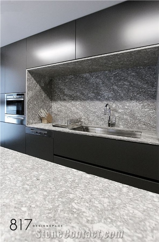 Kitchen Counter Top by Brushed Alps Snow- Beola Ghiandonata