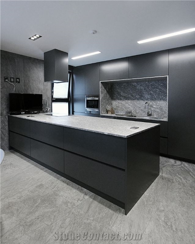 Kitchen Counter Top by Brushed Alps Snow- Beola Ghiandonata
