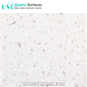 Engineered White Cheap Quartz Stone Commercial Counters