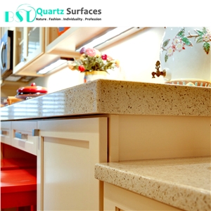 Yellow Venus Faux Quartz Stone Countertop