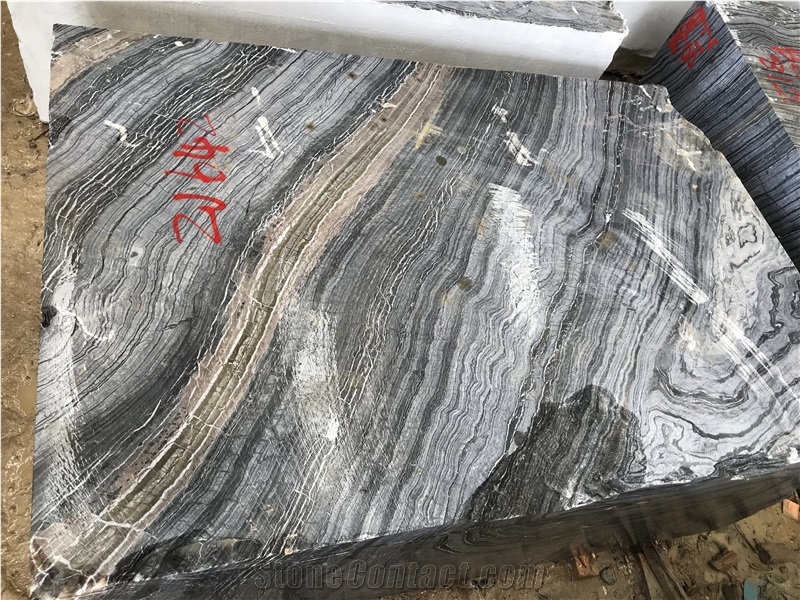 Ancient Wood Grain Marble Blocks
