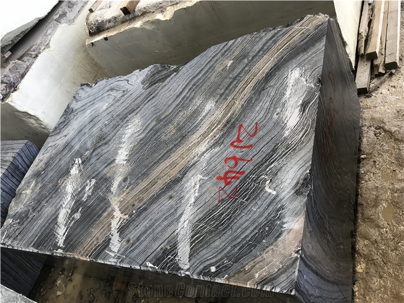 Ancient Wood Grain Marble Blocks
