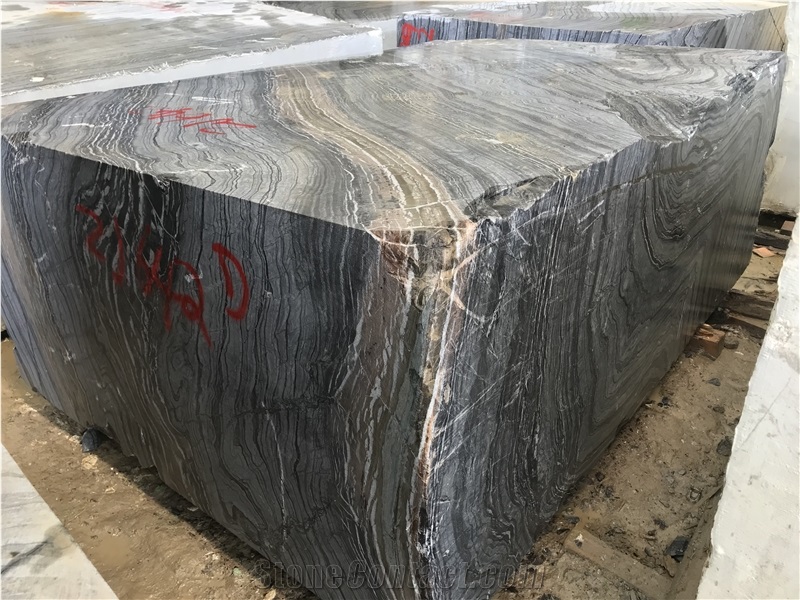 Ancient Wood Grain Marble Blocks