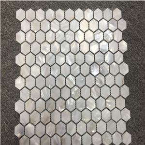 Luxury White Mother Of Pearl Stone Sea Shell Mosaic Tile,Mother Pearl Mosaic Tiles