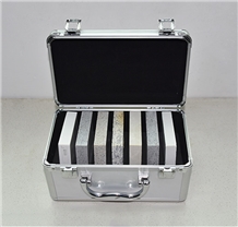 Aluminum Box For Quartz Marble Sample With Handle Aluminum Box For Quartz Marble Sample With Handle