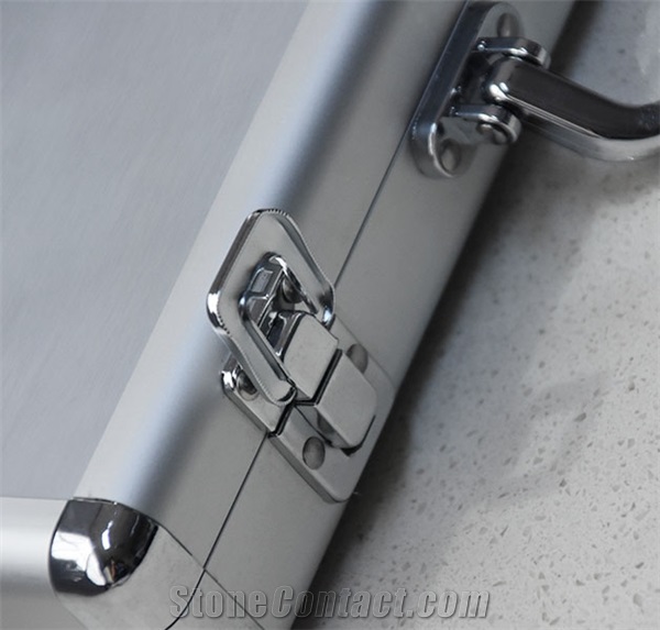Aluminum Box For Quartz Marble Sample With Handle