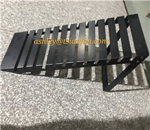 Showroom Use Metal Racks , Exhibition Stand