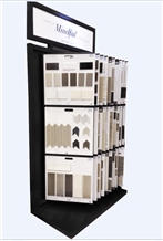 Cts020 Tile Display Racks Stone Mosaic Display Shelves Marble Stands
