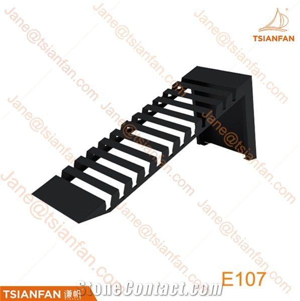 E107 Granite Sample Desktop Display Rack Stand