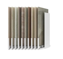 Metal Made Ceramic Tiles Showroom Displayracks Stands